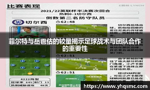 菲尔特与岳鬯估的较量揭示足球战术与团队合作的重要性